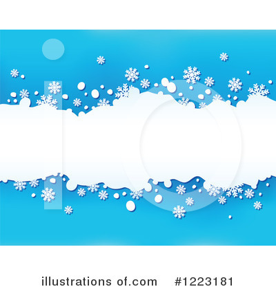 Snowflakes Clipart #1223181 by visekart