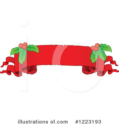 Christmas Banner Clipart #1223193 by visekart