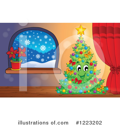 Royalty-Free (RF) Christmas Clipart Illustration by visekart - Stock Sample #1223202