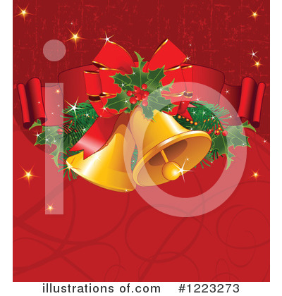 Christmas Background Clipart #1223273 by Pushkin