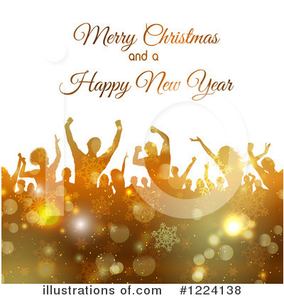 Royalty-Free (RF) Christmas Clipart Illustration by KJ Pargeter - Stock Sample #1224138