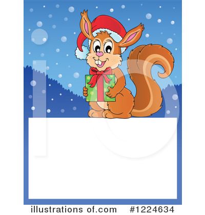 Royalty-Free (RF) Christmas Clipart Illustration by visekart - Stock Sample #1224634