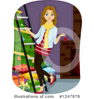 Royalty-Free (RF) Christmas Clipart Illustration by BNP Design Studio - Stock Sample #1247876