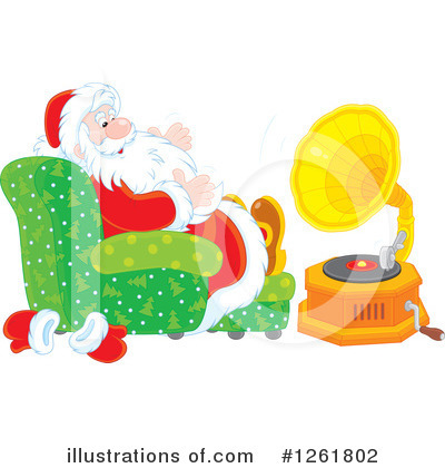 Royalty-Free (RF) Christmas Clipart Illustration by Alex Bannykh - Stock Sample #1261802