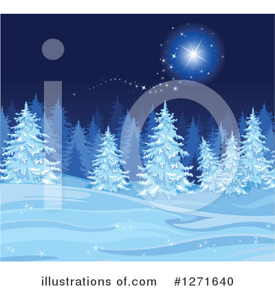 Christmas Background Clipart #1271640 by Pushkin