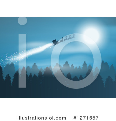 Royalty-Free (RF) Christmas Clipart Illustration by KJ Pargeter - Stock Sample #1271657