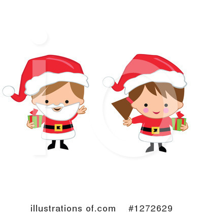 Christmas Present Clipart #1272629 by peachidesigns