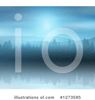 Winter Clipart #1273585 by KJ Pargeter