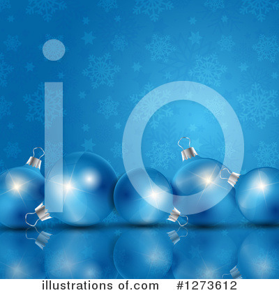 Christmas Bulbs Clipart #1273612 by KJ Pargeter