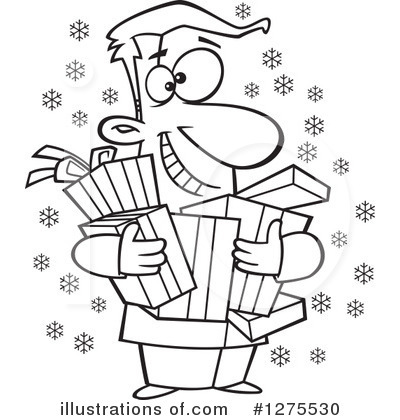 Royalty-Free (RF) Christmas Clipart Illustration by toonaday - Stock Sample #1275530