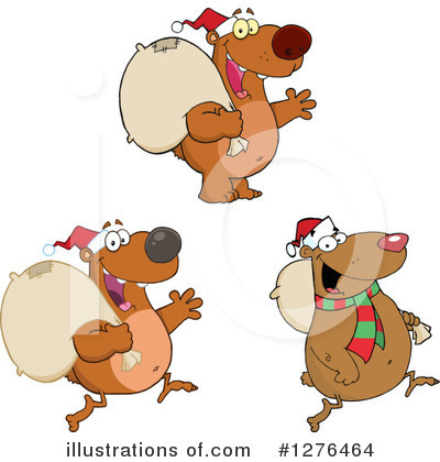 Royalty-Free (RF) Christmas Clipart Illustration by Hit Toon - Stock Sample #1276464
