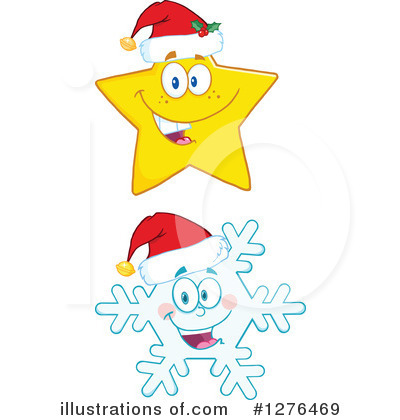 Royalty-Free (RF) Christmas Clipart Illustration by Hit Toon - Stock Sample #1276469