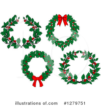 Royalty-Free (RF) Christmas Clipart Illustration by Vector Tradition SM - Stock Sample #1279751