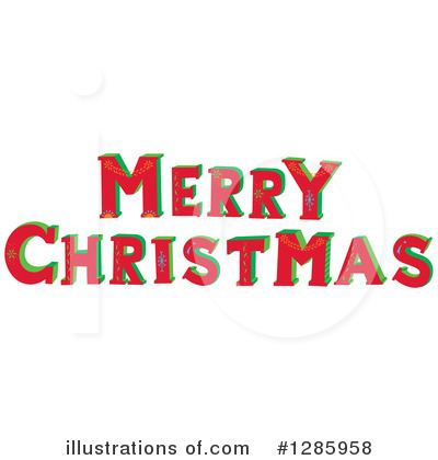 Royalty-Free (RF) Christmas Clipart Illustration by Cherie Reve - Stock Sample #1285958
