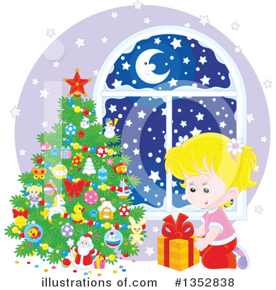 Royalty-Free (RF) Christmas Clipart Illustration by Alex Bannykh - Stock Sample #1352838
