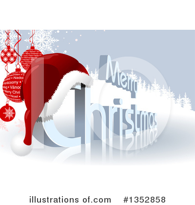 Royalty-Free (RF) Christmas Clipart Illustration by dero - Stock Sample #1352858
