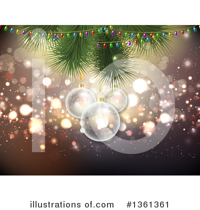 Christmas Lights Clipart #1361361 by KJ Pargeter
