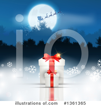 Royalty-Free (RF) Christmas Clipart Illustration by KJ Pargeter - Stock Sample #1361365