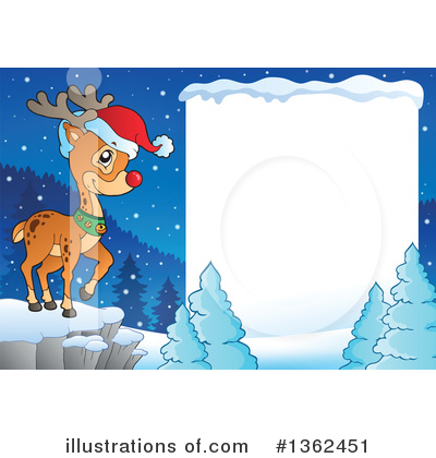 Reindeer Clipart #1362451 by visekart