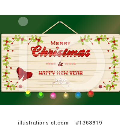 Royalty-Free (RF) Christmas Clipart Illustration by elaineitalia - Stock Sample #1363619