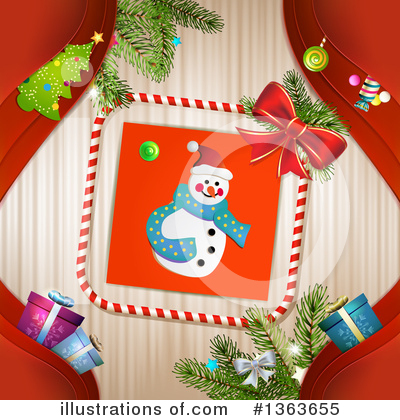 Royalty-Free (RF) Christmas Clipart Illustration by merlinul - Stock Sample #1363655