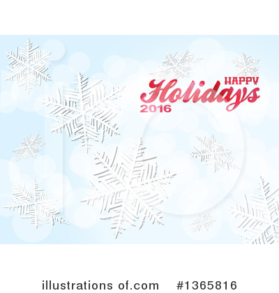 Happy Holidays Clipart #1365816 by elaineitalia