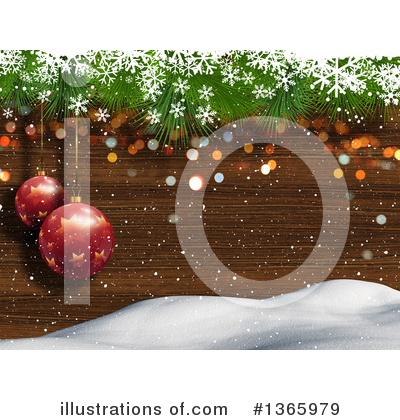 Royalty-Free (RF) Christmas Clipart Illustration by KJ Pargeter - Stock Sample #1365979