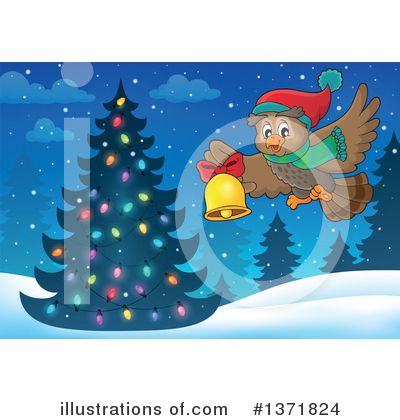 Royalty-Free (RF) Christmas Clipart Illustration by visekart - Stock Sample #1371824