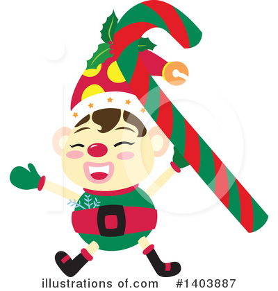 Royalty-Free (RF) Christmas Clipart Illustration by Cherie Reve - Stock Sample #1403887
