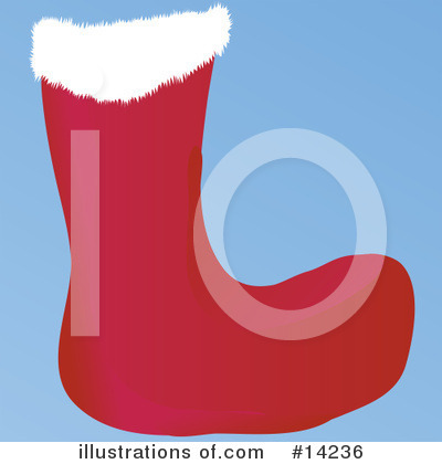 Christmas Stocking Clipart #14236 by Rasmussen Images