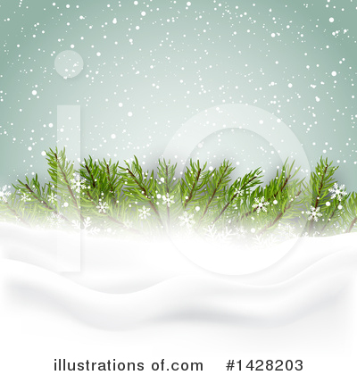 Royalty-Free (RF) Christmas Clipart Illustration by KJ Pargeter - Stock Sample #1428203