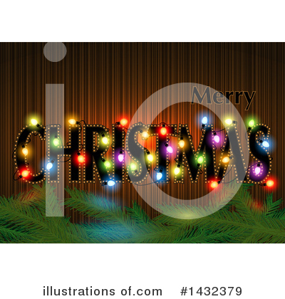 Merry Christmas Clipart #1432379 by dero