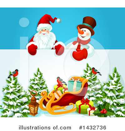Royalty-Free (RF) Christmas Clipart Illustration by Vector Tradition SM - Stock Sample #1432736