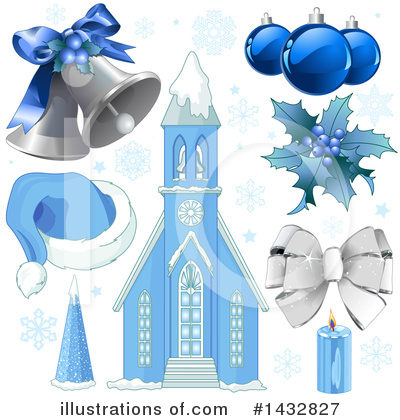 Christmas Bell Clipart #1432827 by Pushkin