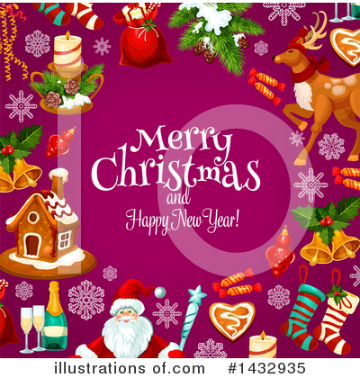 Royalty-Free (RF) Christmas Clipart Illustration by Vector Tradition SM - Stock Sample #1432935
