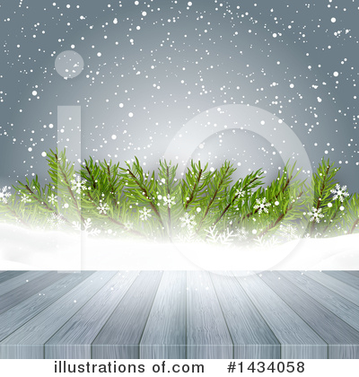 Royalty-Free (RF) Christmas Clipart Illustration by KJ Pargeter - Stock Sample #1434058