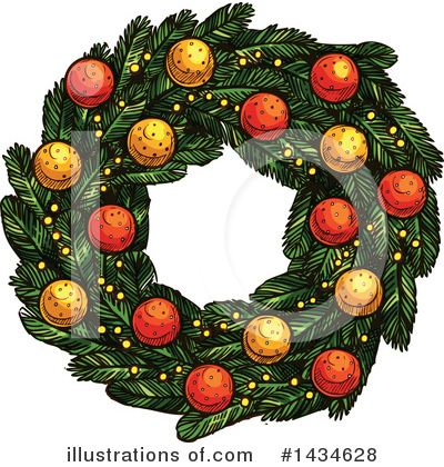 Royalty-Free (RF) Christmas Clipart Illustration by Vector Tradition SM - Stock Sample #1434628