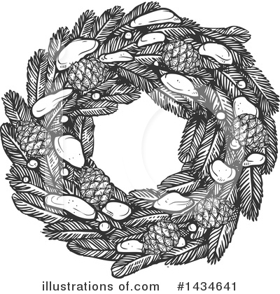 Royalty-Free (RF) Christmas Clipart Illustration by Vector Tradition SM - Stock Sample #1434641