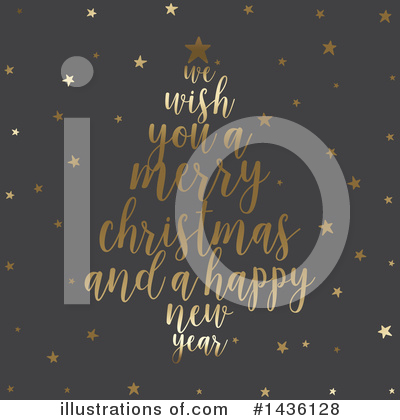 Merry Christmas Clipart #1436128 by KJ Pargeter