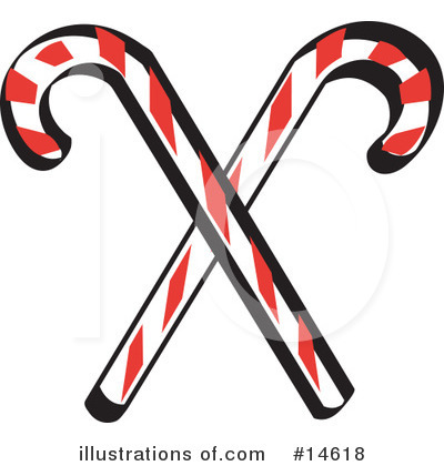 Candy Canes Clipart #14618 by Andy Nortnik