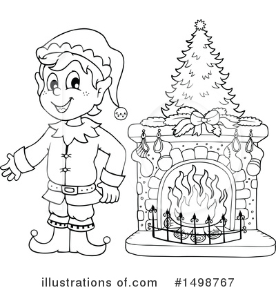 Royalty-Free (RF) Christmas Clipart Illustration by visekart - Stock Sample #1498767