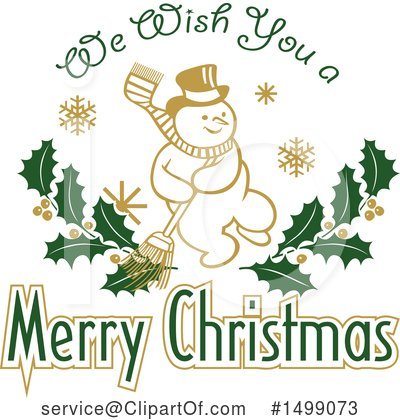 Snowman Clipart #1499073 by dero