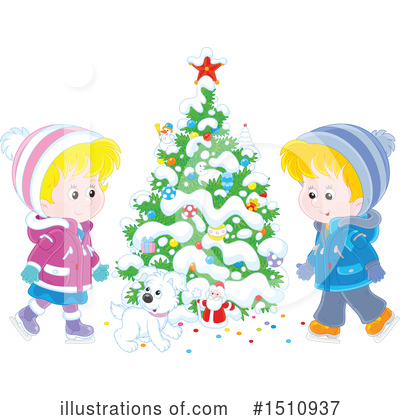 Royalty-Free (RF) Christmas Clipart Illustration by Alex Bannykh - Stock Sample #1510937