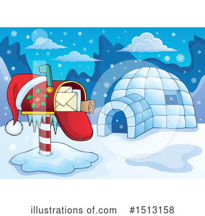 Royalty-Free (RF) Christmas Clipart Illustration by visekart - Stock Sample #1513158