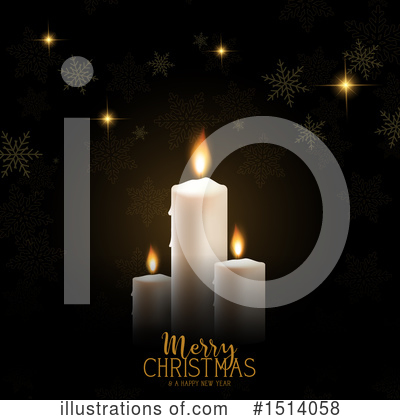 Christmas Candles Clipart #1514058 by KJ Pargeter