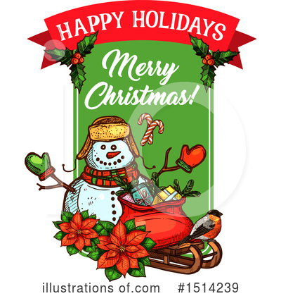 Sled Clipart #1514239 by Vector Tradition SM