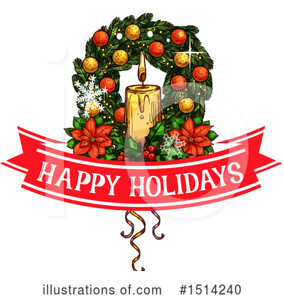 Royalty-Free (RF) Christmas Clipart Illustration by Vector Tradition SM - Stock Sample #1514240