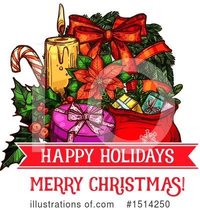 Royalty-Free (RF) Christmas Clipart Illustration by Vector Tradition SM - Stock Sample #1514250