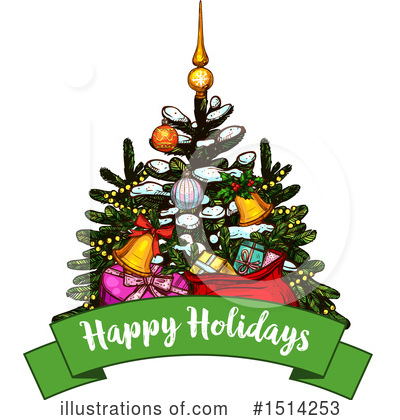 Royalty-Free (RF) Christmas Clipart Illustration by Vector Tradition SM - Stock Sample #1514253