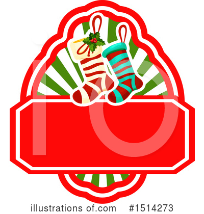 Christmas Stocking Clipart #1514273 by Vector Tradition SM